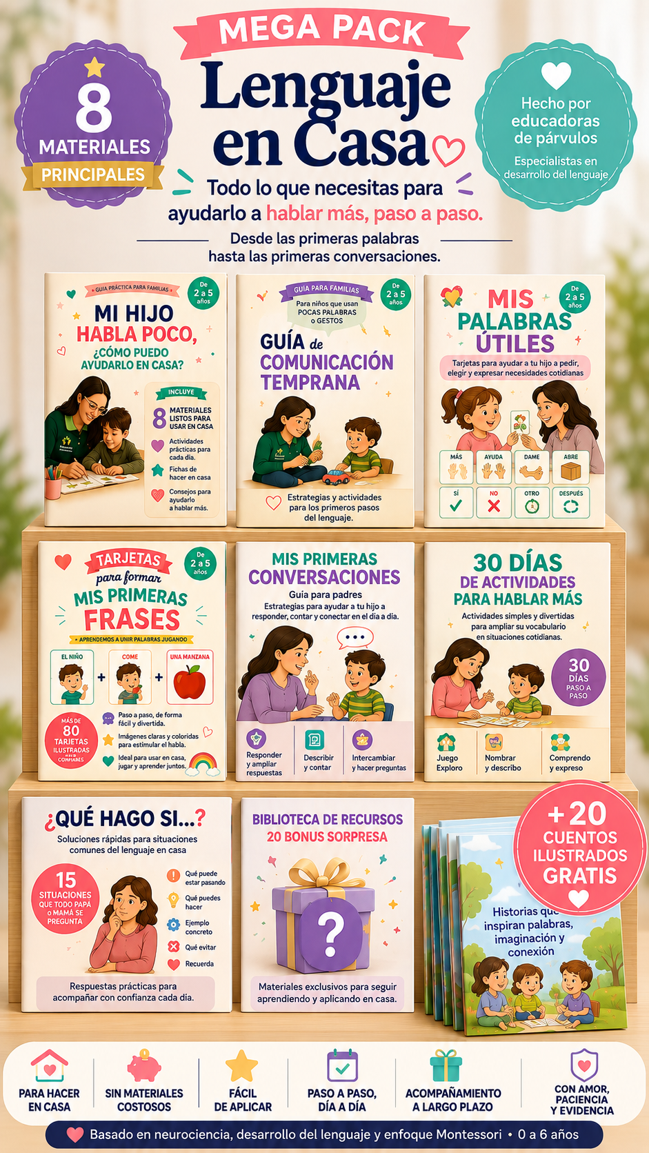 Mega Pack Lenguaje en Casa